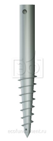 Винтовая свая. Горячий цинк - СВМ 114 (4) - 3500